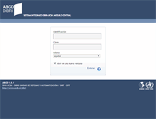 Tablet Screenshot of abcd.ucsh.cl